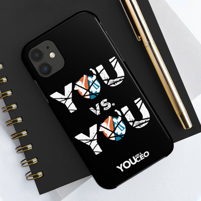 YOU vs. YOU Shattered iPhone Case