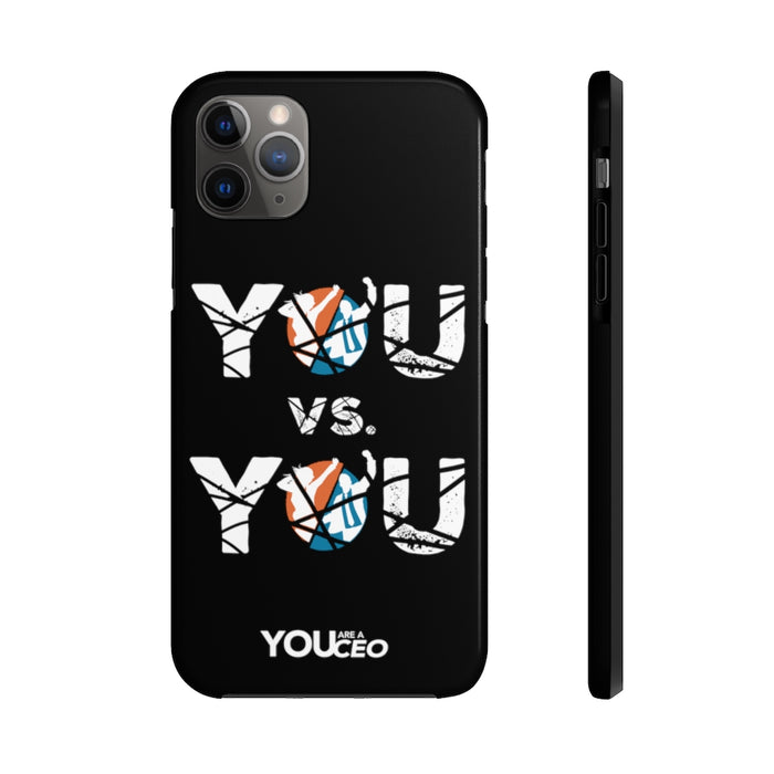 YOU vs. YOU Shattered iPhone Case