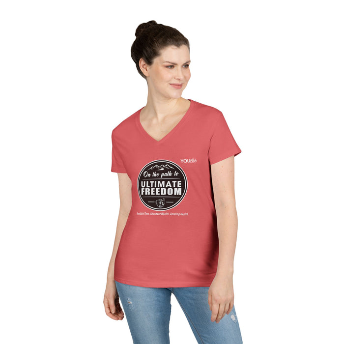 The Ultimate Freedom Circle V-Neck T-Shirt for Women