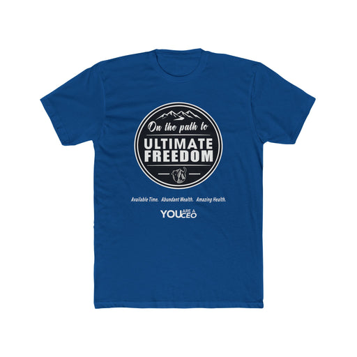 The Ultimate Freedom Circle Crewneck T-Shirt for Men