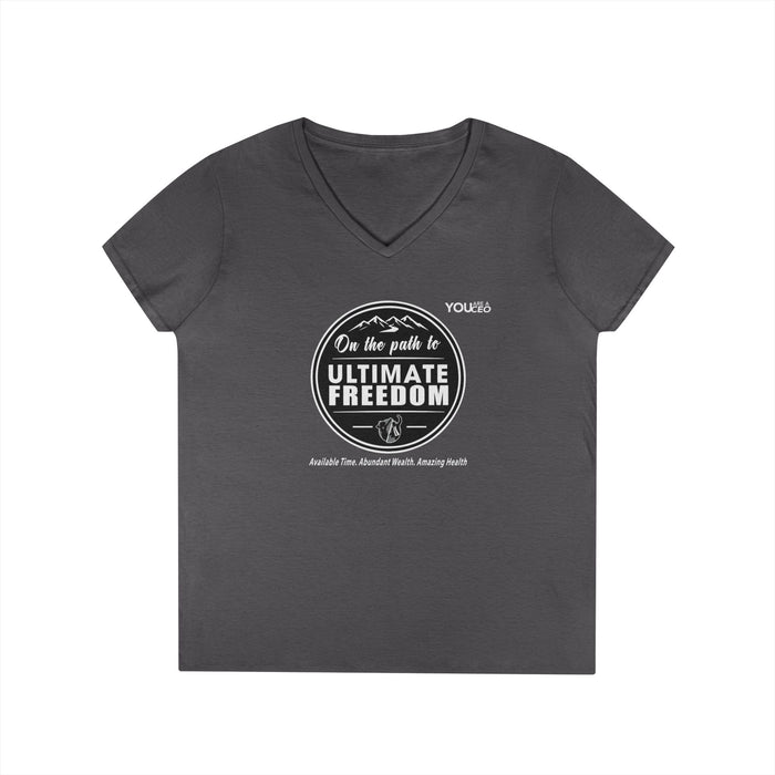 The Ultimate Freedom Circle V-Neck T-Shirt for Women