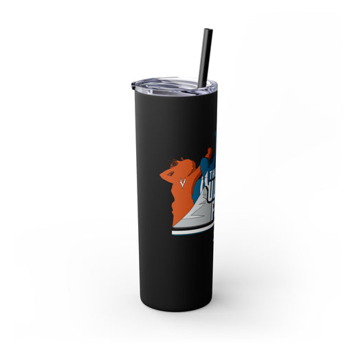 The Ultimate Freedom Live 2024 Skinny Tumbler with Straw, 20oz