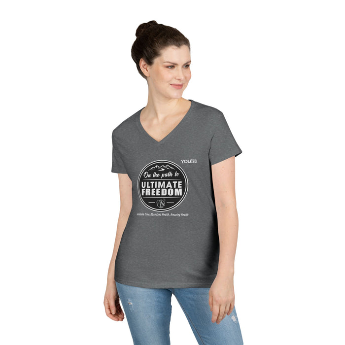 The Ultimate Freedom Circle V-Neck T-Shirt for Women