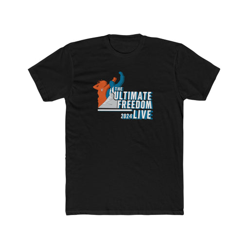 The Ultimate Freedom Live 2024 Crewneck T-Shirt for Men