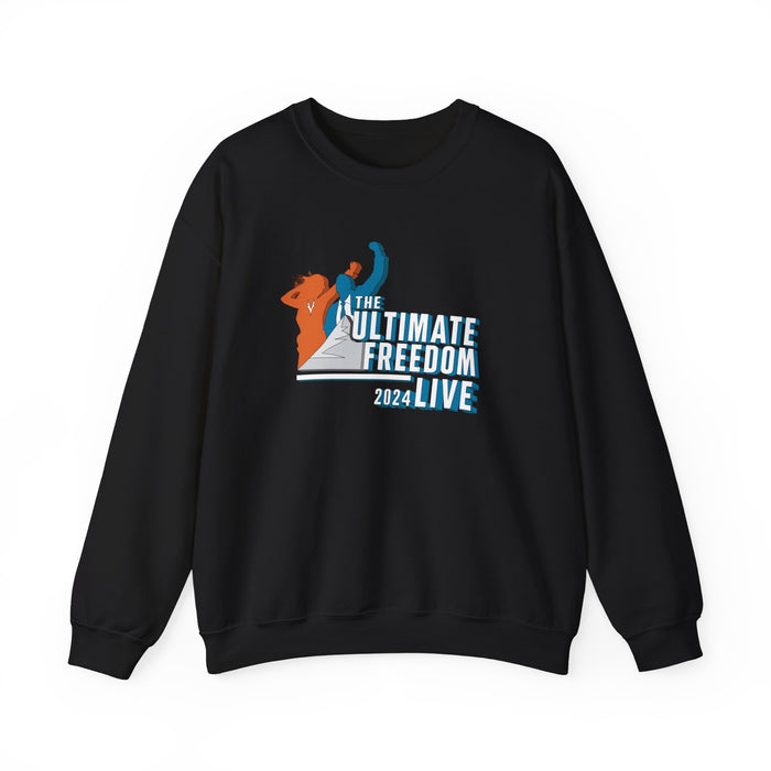 The Ultimate Freedom Live 2024 Heavy Blend™ Crewneck Sweatshirt