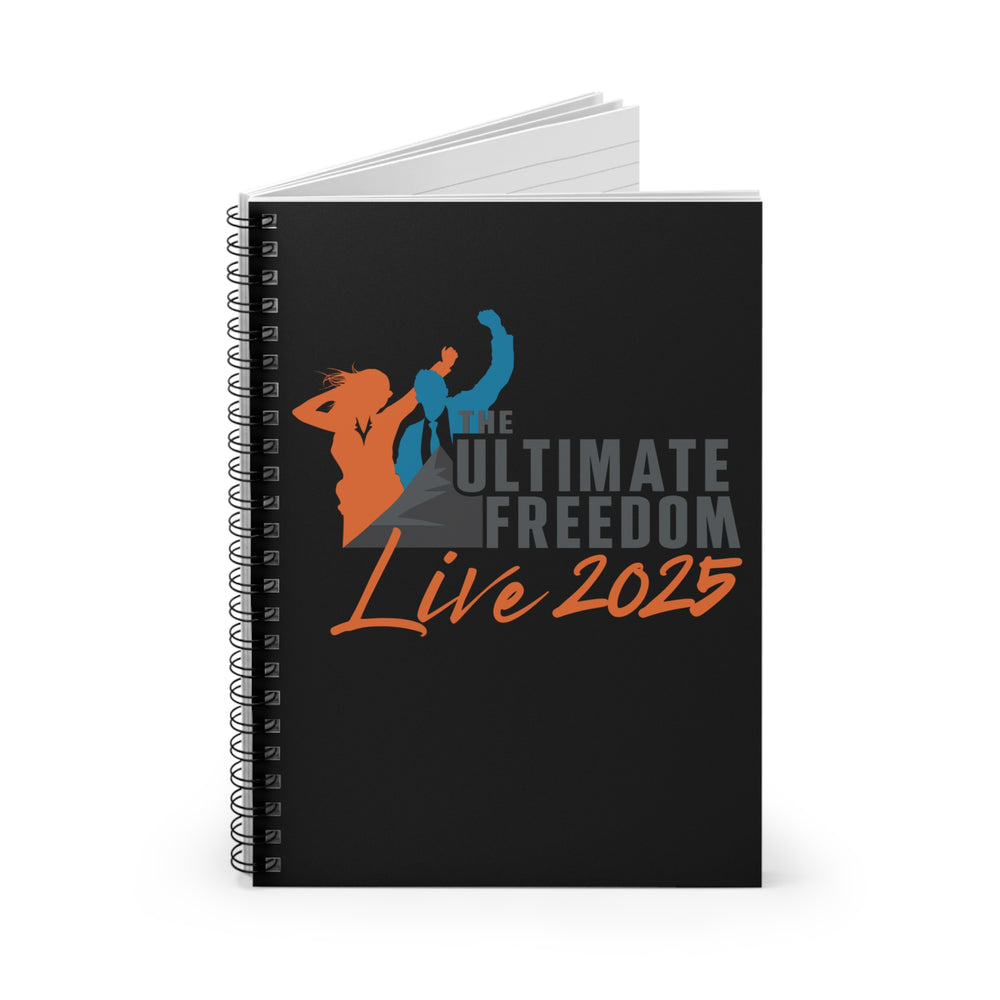 UFL 2025 Spiral Notebook - Ruled Line
