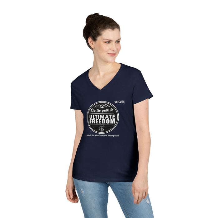 The Ultimate Freedom Circle V-Neck T-Shirt for Women