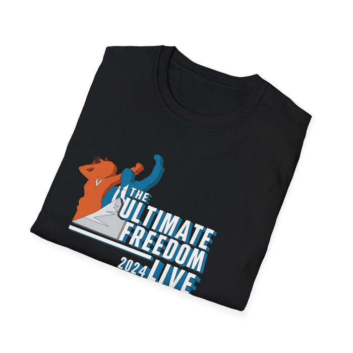 The Ultimate Freedom Live 2024 Softstyle T-Shirt for Women