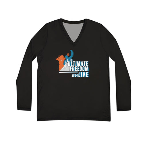 The Ultimate Freedom Live 2024 Long Sleeve V-neck for Women