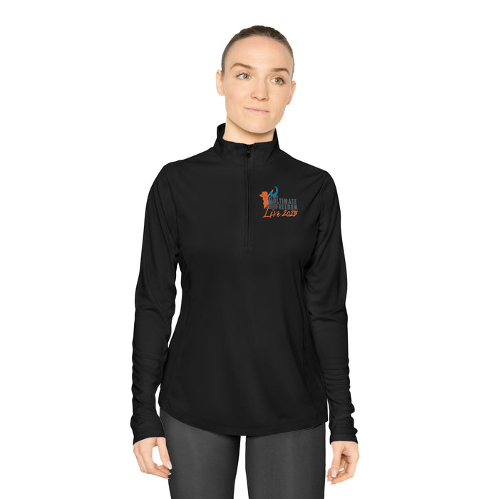 UFL 2025 Quarter-Zip Pullover for Women
