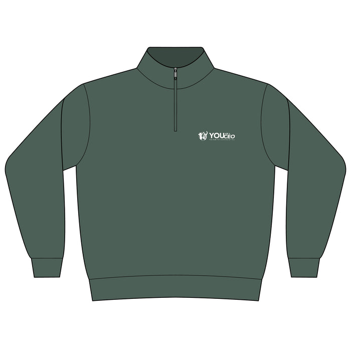 Women's Quarter-Zip Pullover — "On the Path to Ultimate Freedom" Outdoor Performance Jacket