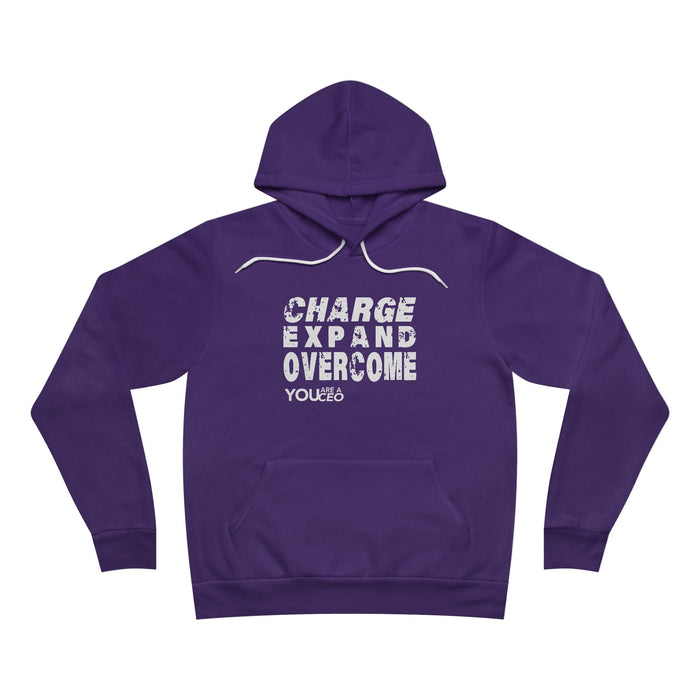 Charge. Expand.Overcome. Pullover Hoodie for Women