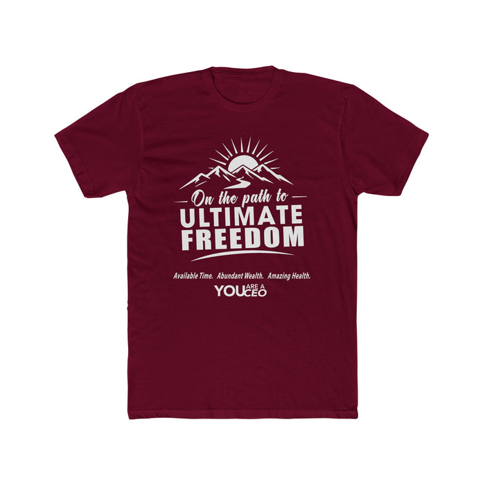 The Path to Ultimate Freedom Crewneck T-Shirt for Men