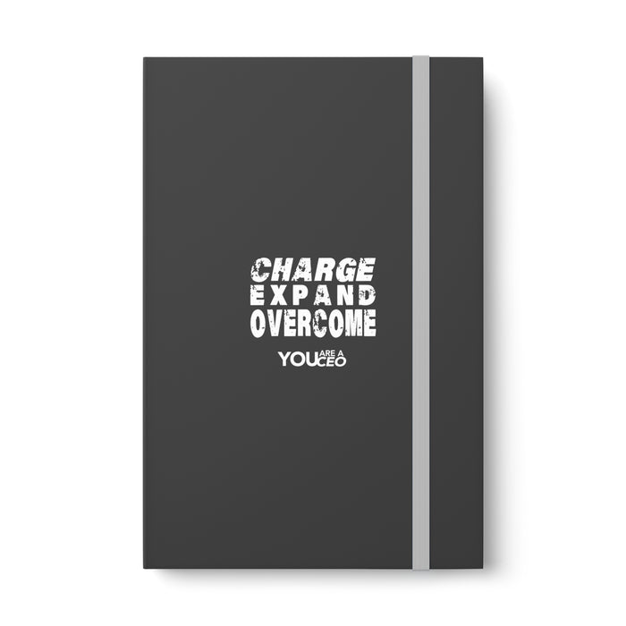 Charge. Expand. Overcome. Journal | 4 Color Options