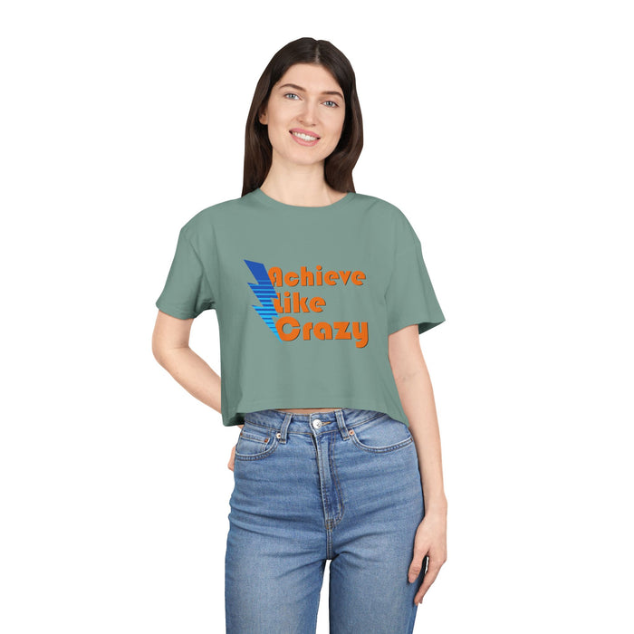 Achieve Like Crazy Crop Top