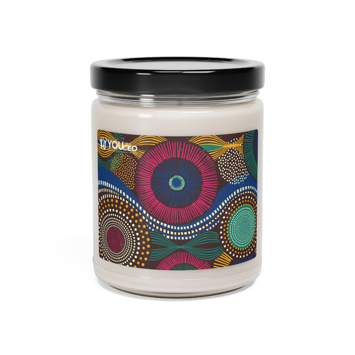 LUXE Soy Candle Mandala, 9oz | 3 Scents