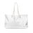 Silhouette Weekender Bag in White