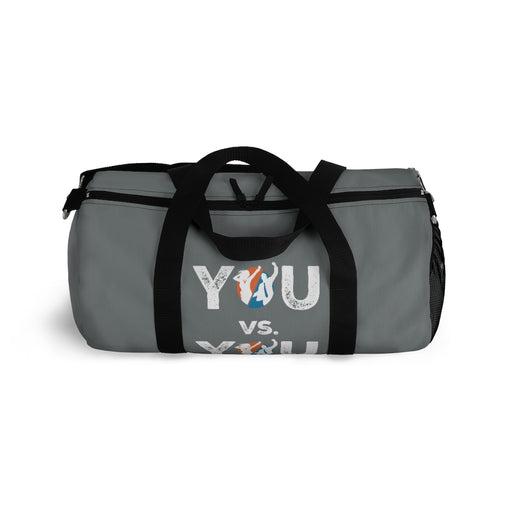 YOU vs. YOU Distressed Duffel Bag