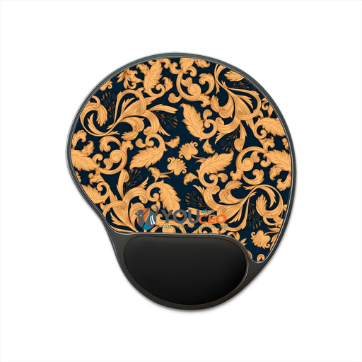 Paisley Mouse Pad with Wrist Rest