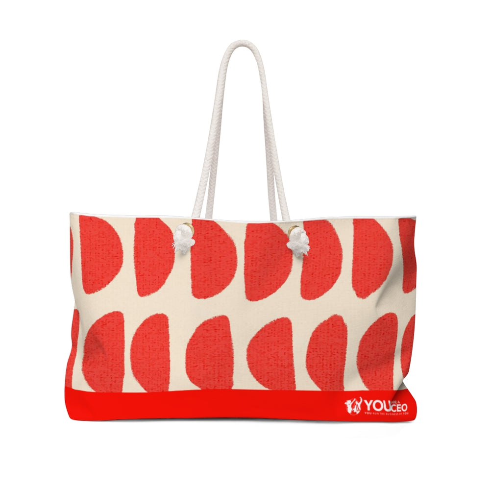 Summer Melon Weekender Bag