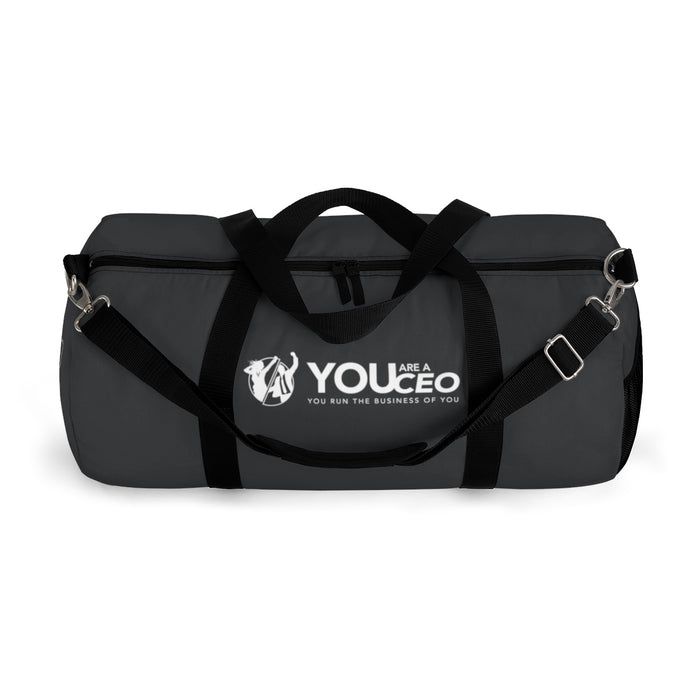 You Are a CEO Duffel Bag in Charcoal Gray