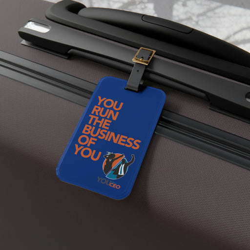 You Run You Luggage Tag w/Contact Card