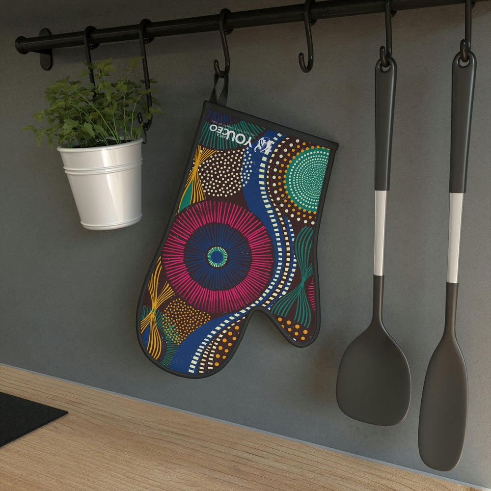 Mandala Oven Glove