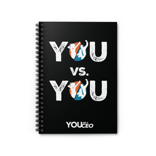 YOU vs. YOU Spiral Notebook