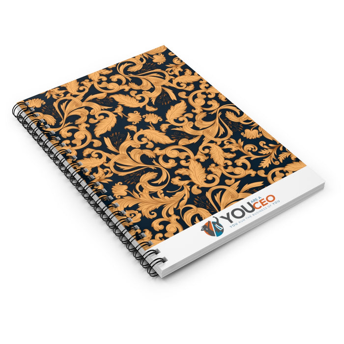 Paisley Spiral Notebook