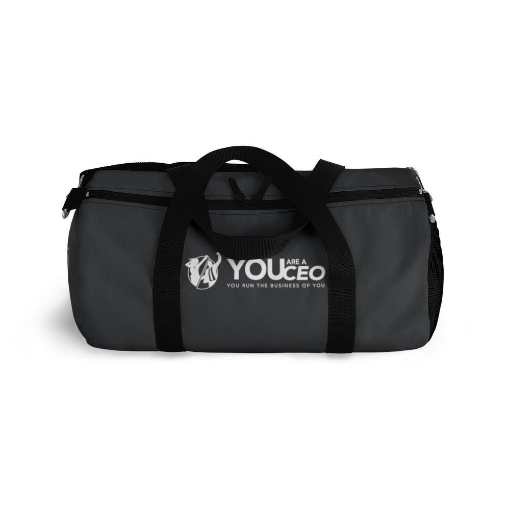 You Are a CEO Duffel Bag in Charcoal Gray