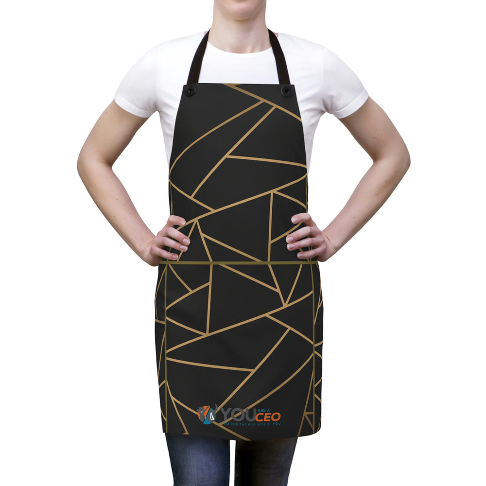 Mosaic Black Apron