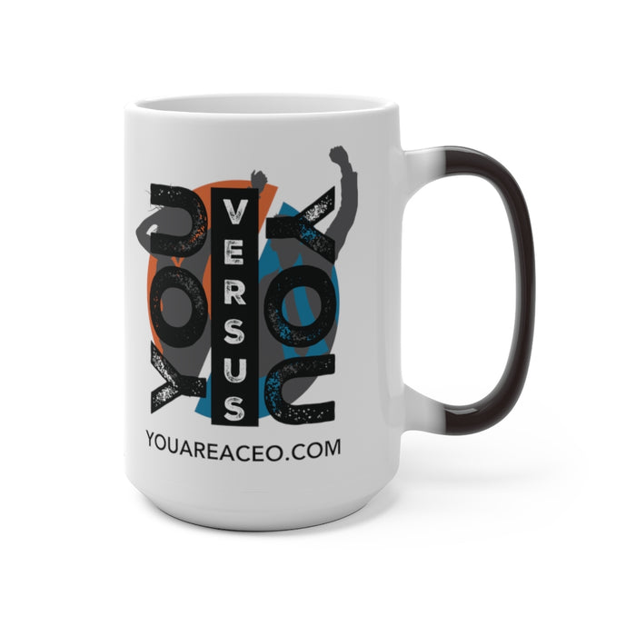 YOU vs. YOU Vertical Color Changing Mug
