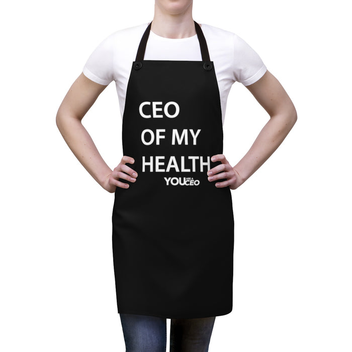 CEO OF MY HEALTH Lightweight Apron (no pockets)
