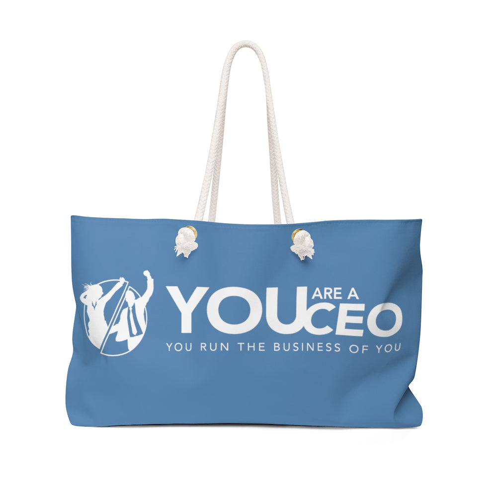 You Are a CEO Weekender Bag in Blue