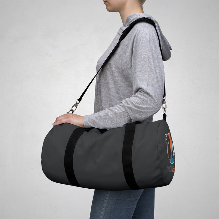 You Are a CEO Duffel Bag in Charcoal Gray