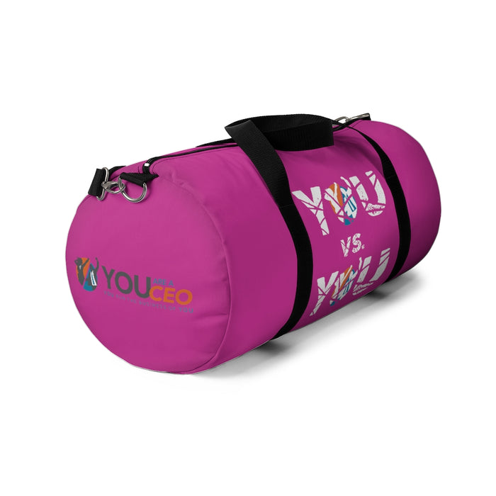 YOU vs. YOU Distressed Duffel Bag