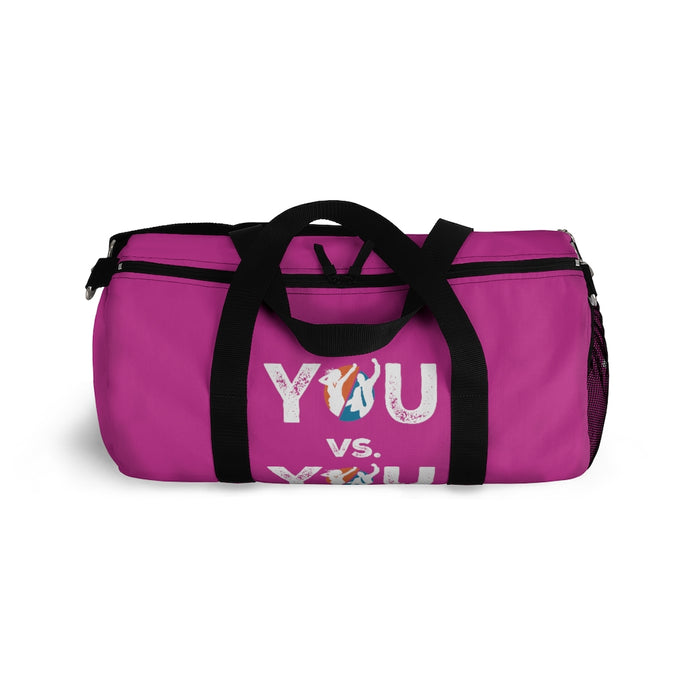 YOU vs. YOU Distressed Duffel Bag