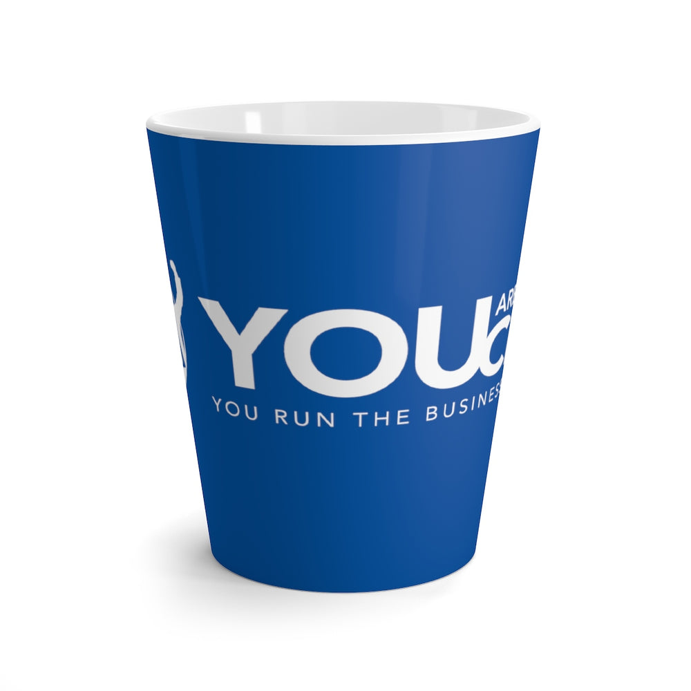 You Are a CEO Latte Mug in Blue