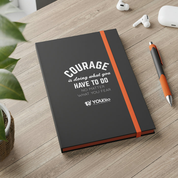Courage IQ Hardcover Journal | 4 Color Options