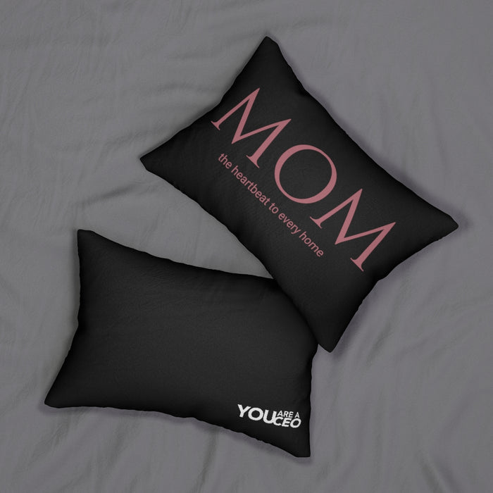 Mom - The Heartbeat Lumbar Pillow