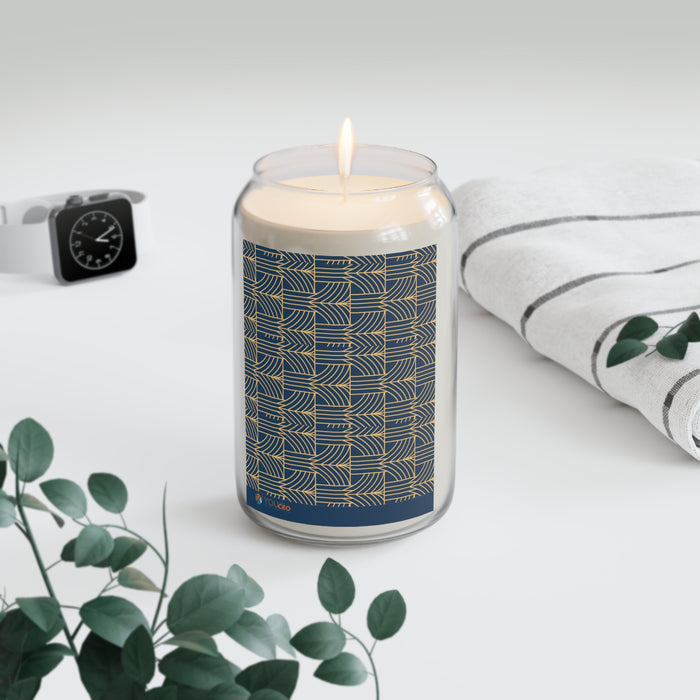 LUXE Soy Candle Deco Blue , 13.75oz | 3 Scents