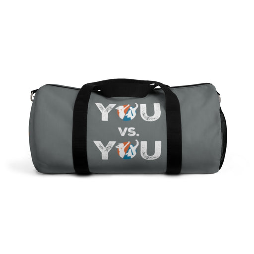 YOU vs. YOU Distressed Duffel Bag