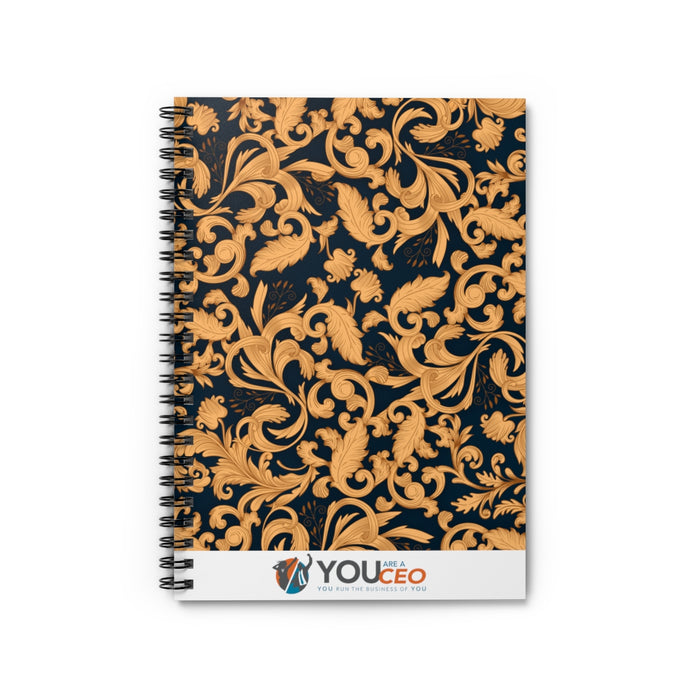Paisley Spiral Notebook