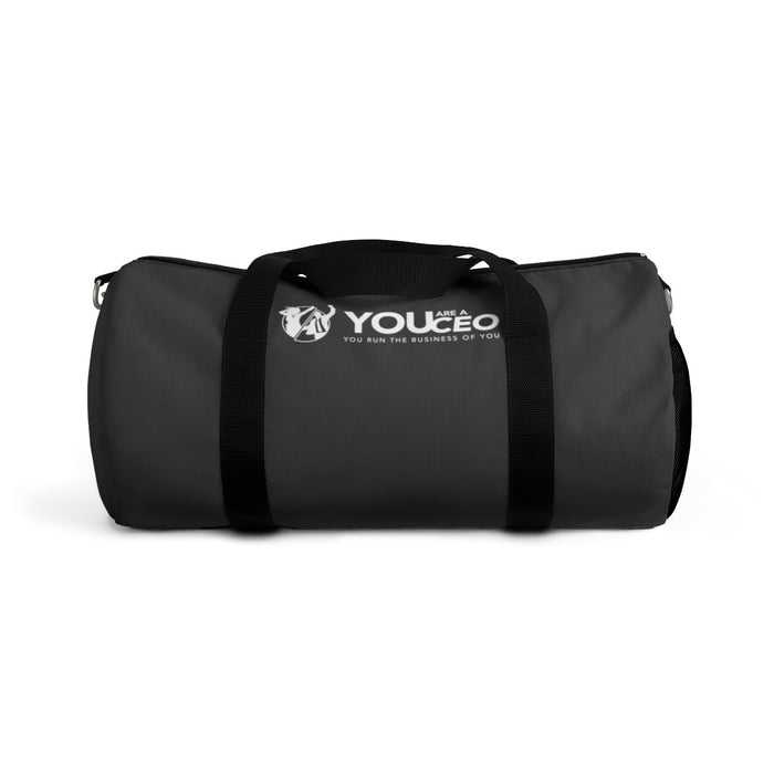 You Are a CEO Duffel Bag in Charcoal Gray
