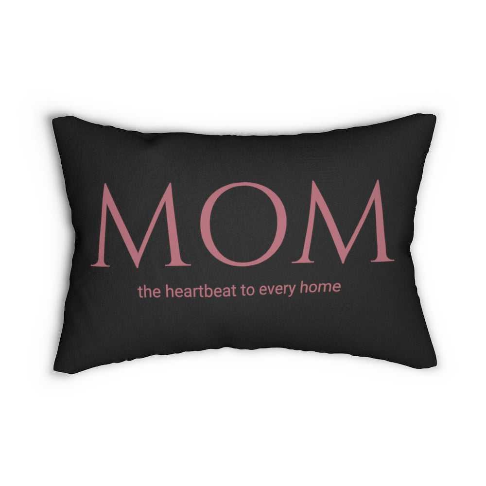 Mom - The Heartbeat Lumbar Pillow