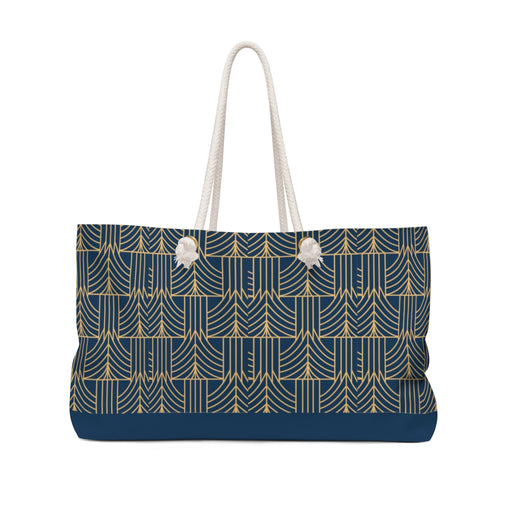 Deco Blue Weekender Bag