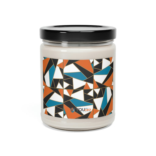 LUXE Soy Candle Geo, 9oz  | 3 Scents