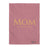 Mom - The Heartbeat Plush Blanket in Blush