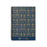 Deco Blue Spiral Notebook