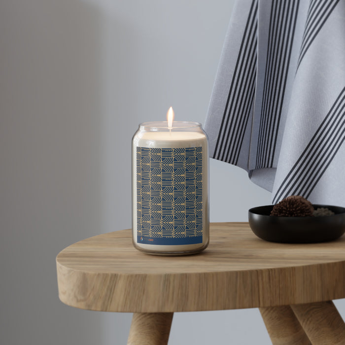 LUXE Soy Candle Deco Blue , 13.75oz | 3 Scents